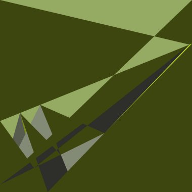 Geometrik soyutlama üretken sanat arkaplan çizimi