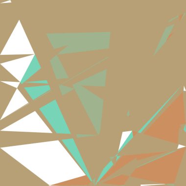 Geometrik soyutlama üretken sanat arkaplan çizimi