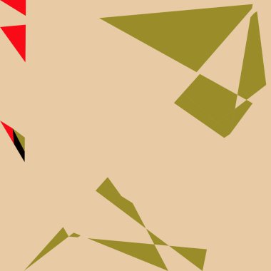 Geometrik soyutlama üretken sanat arkaplan çizimi