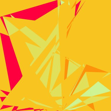 Geometrik soyutlama üretken sanat arkaplan çizimi