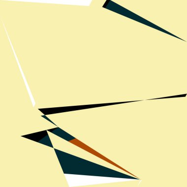 Geometrik soyutlama üretken sanat arkaplan çizimi