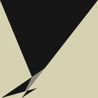 Geometrik soyutlama üretken sanat arkaplan çizimi