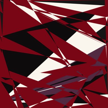 Geometrik soyutlama üretken sanat arkaplan çizimi