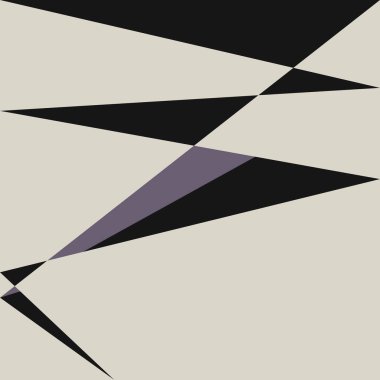 Geometrik soyutlama üretken sanat arkaplan çizimi