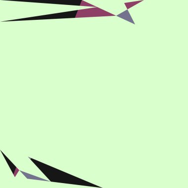 Geometrik soyutlama üretken sanat arkaplan çizimi