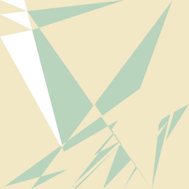 Geometrik soyutlama üretken sanat arkaplan çizimi