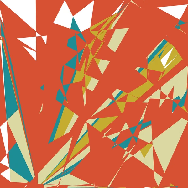 Geometrik soyutlama üretken sanat arkaplan çizimi