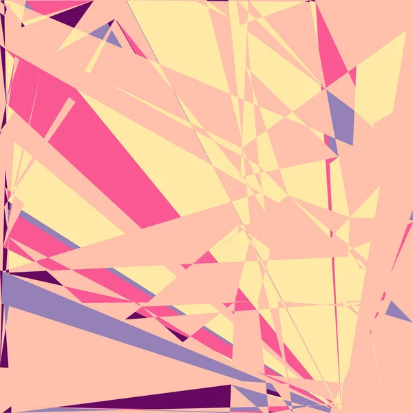 Geometrik soyutlama üretken sanat arkaplan çizimi