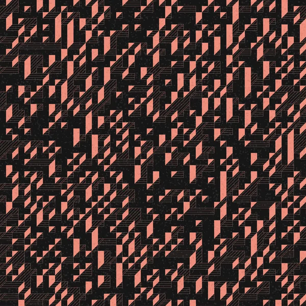 Edward Zajec 'in 1971' deki Il Cubo 'sunun uygulanması. Esasen 8 taştan oluşan bir Truchet fayans seti ve yerleştirme sanatı illüstrasyonu için kurallar