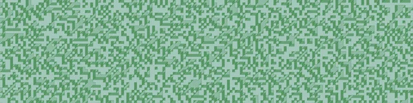 Edward Zajec 'in 1971' deki Il Cubo 'sunun uygulanması. Esasen 8 taştan oluşan bir Truchet fayans seti ve yerleştirme sanatı illüstrasyonu için kurallar