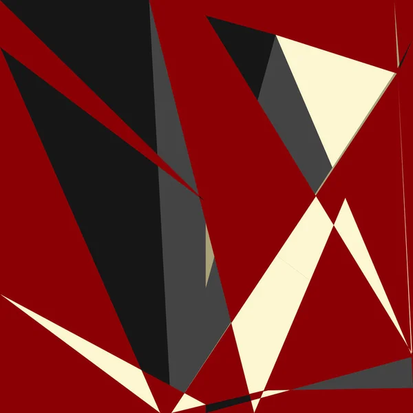 Geometric Abstraction Generative Art Background Art Illustration — Stock vektor