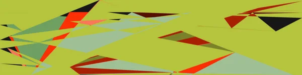 Geometric Abstraction Generative Art Background Art Illustration — Stockový vektor