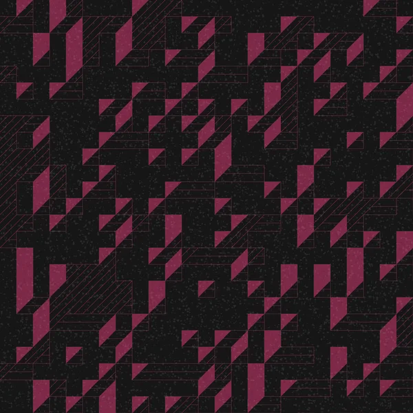 Edward Zajec 'in 1971' deki Il Cubo 'sunun uygulanması. Esasen 8 taştan oluşan bir Truchet fayans seti ve yerleştirme sanatı illüstrasyonu için kurallar