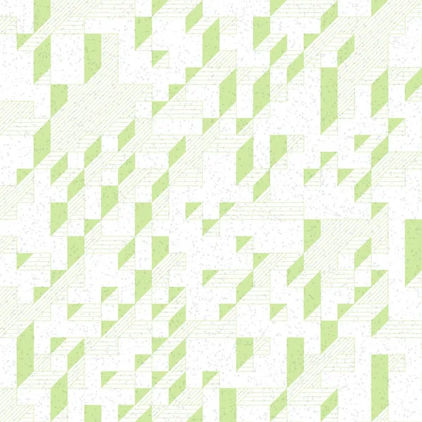 Edward Zajec 'in 1971' deki Il Cubo 'sunun uygulanması. Esasen 8 taştan oluşan bir Truchet fayans seti ve yerleştirme sanatı illüstrasyonu için kurallar