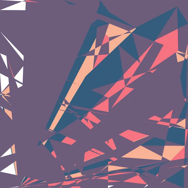 Geometrik soyutlama üretken sanat arkaplan çizimi