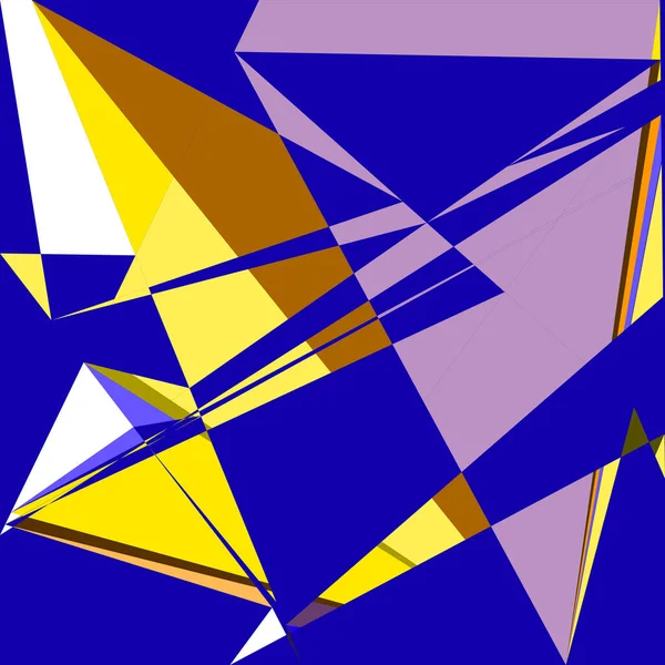 Geometrik soyutlama üretken sanat arkaplan çizimi