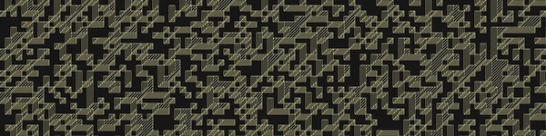 Edward Zajec 'in 1971' deki Il Cubo 'sunun uygulanması. Esasen 8 taştan oluşan bir Truchet fayans seti ve yerleştirme sanatı illüstrasyonu için kurallar