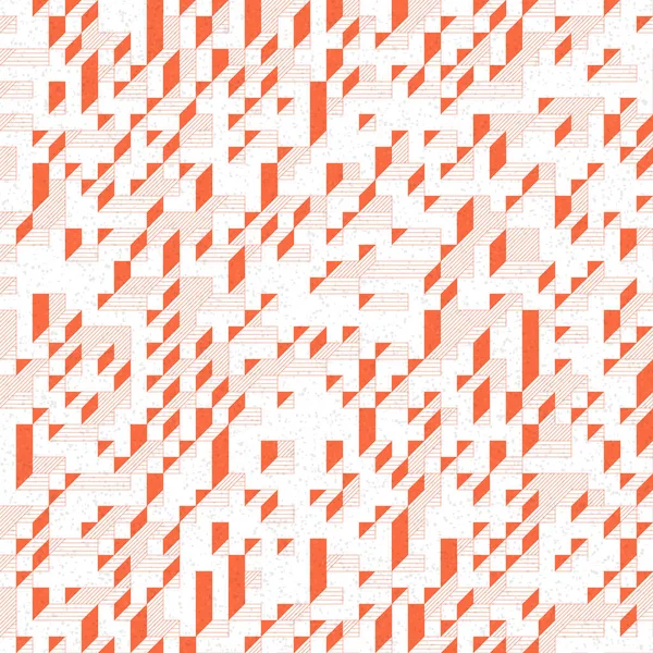 Edward Zajec 'in 1971' deki Il Cubo 'sunun uygulanması. Esasen 8 taştan oluşan bir Truchet fayans seti ve yerleştirme sanatı illüstrasyonu için kurallar