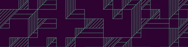 Реалізація Cubo Едварда Заєка 1971 Року Суті Набір Плиток Труше — стоковий вектор