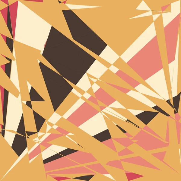 幾何学抽象生成アート背景イラスト — ストックベクタ