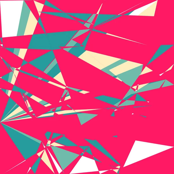 Geometrik soyutlama üretken sanat arkaplan çizimi