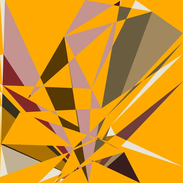 Geometrik soyutlama üretken sanat arkaplan çizimi