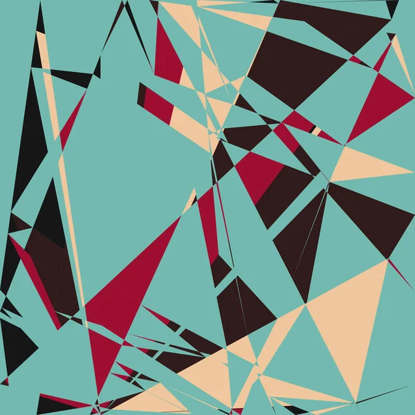 Geometrik soyutlama üretken sanat arkaplan çizimi