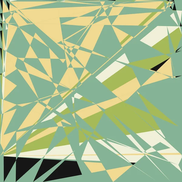 Geometrik soyutlama üretken sanat arkaplan çizimi