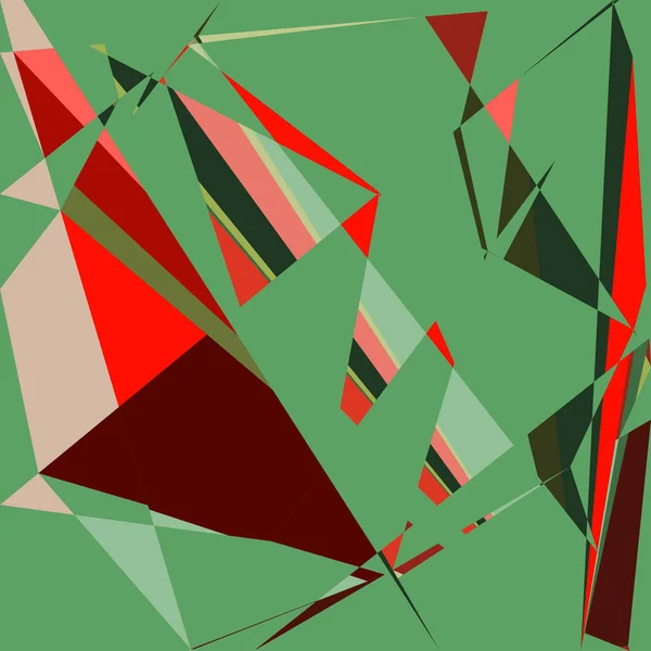 Abstracție Geometrică Artă Generativă Fundal Artă Ilustrare — Vector de stoc