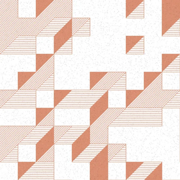 Edward Zajec 'in 1971' deki Il Cubo 'sunun uygulanması. Esasen 8 taştan oluşan bir Truchet fayans seti ve yerleştirme sanatı illüstrasyonu için kurallar