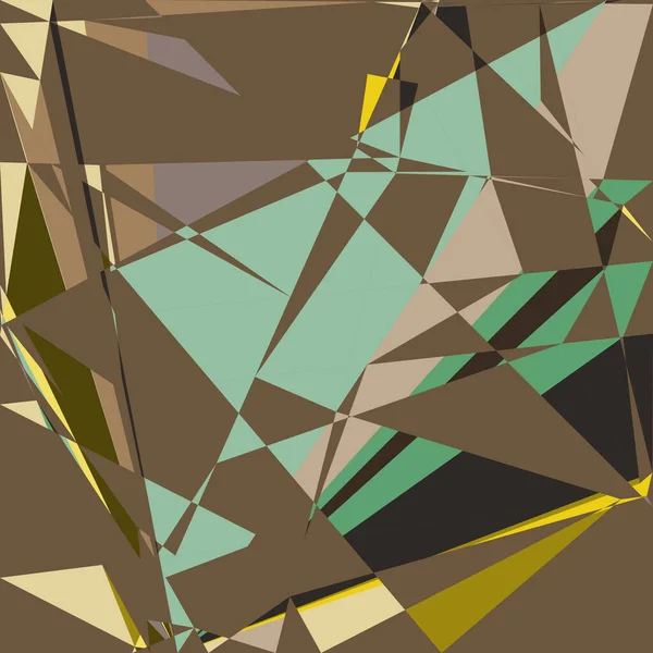 Geometrik soyutlama üretken sanat arkaplan çizimi