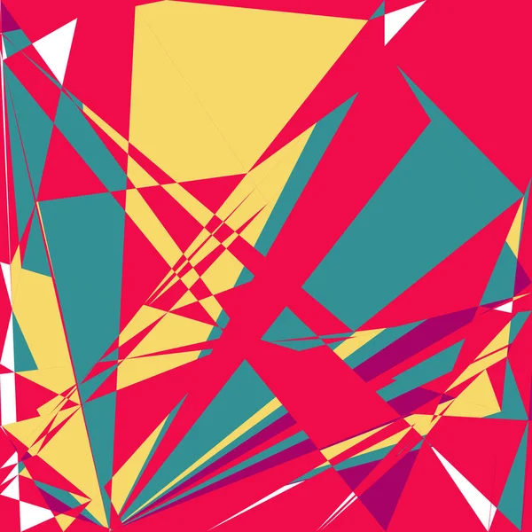 Geometrik soyutlama üretken sanat arkaplan çizimi