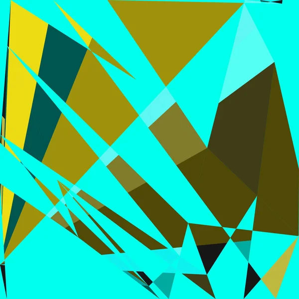 Geometrik soyutlama üretken sanat arkaplan çizimi