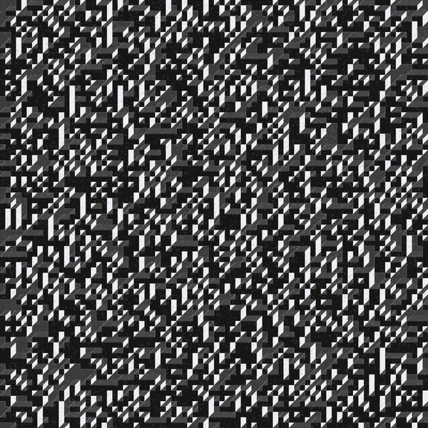 Edward Zajec 'in 1971' deki Il Cubo 'sunun uygulanması. Esasen 8 taştan oluşan bir Truchet fayans seti ve yerleştirme sanatı illüstrasyonu için kurallar