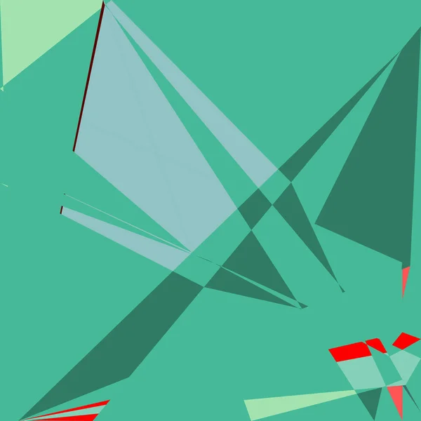 Geometric Abstraction Generative Art Background Art Illustration — Wektor stockowy