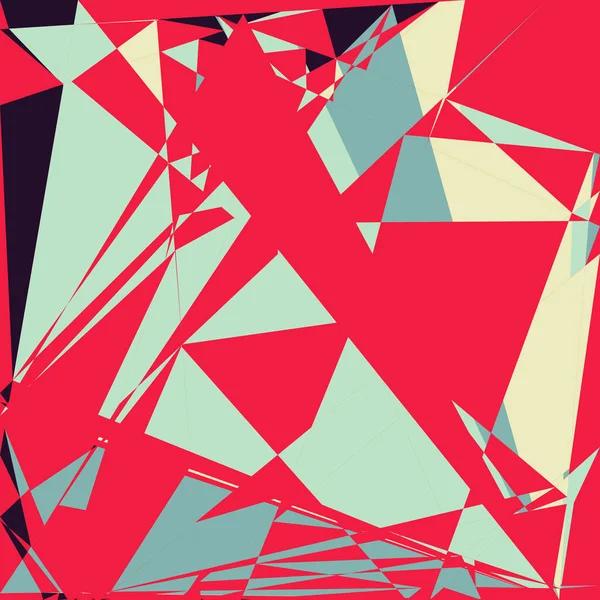 Geometrik soyutlama üretken sanat arkaplan çizimi