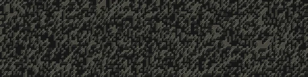 Edward Zajec 'in 1971' deki Il Cubo 'sunun uygulanması. Esasen 8 taştan oluşan bir Truchet fayans seti ve yerleştirme sanatı illüstrasyonu için kurallar