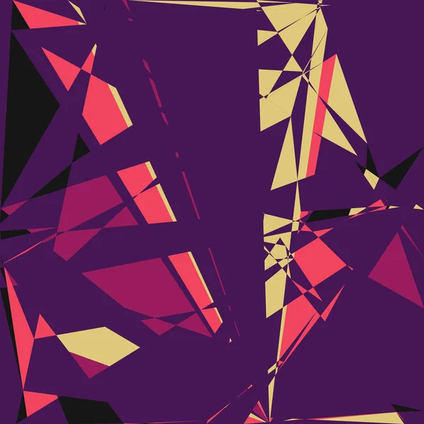 Geometrik soyutlama üretken sanat arkaplan çizimi