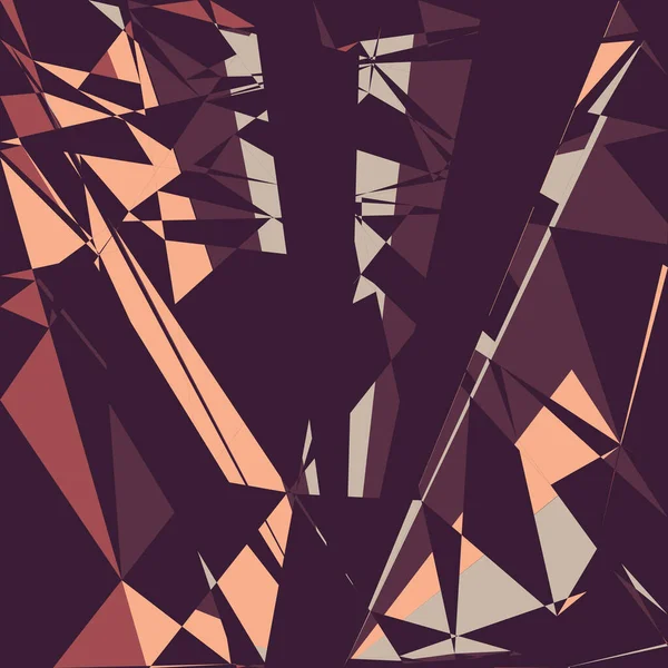 Geometrik soyutlama üretken sanat arkaplan çizimi