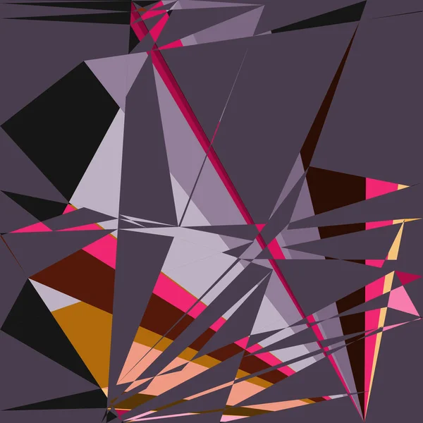 Geometrik soyutlama üretken sanat arkaplan çizimi