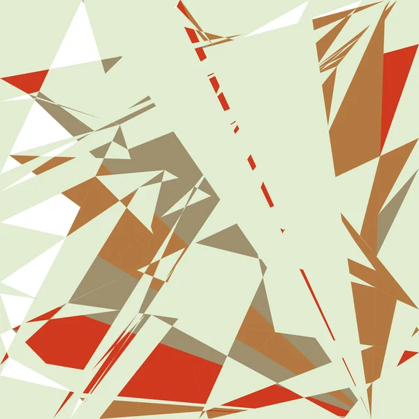 Geometric Abstraction Generative Art Background Art Illustration — Stok Vektör