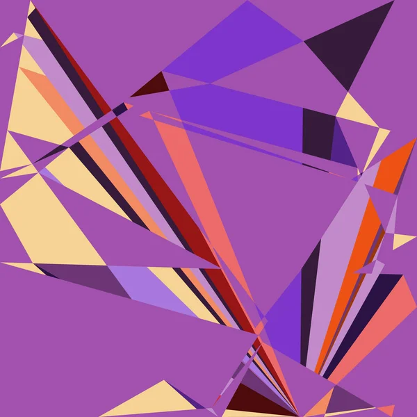 Geometrik soyutlama üretken sanat arkaplan çizimi