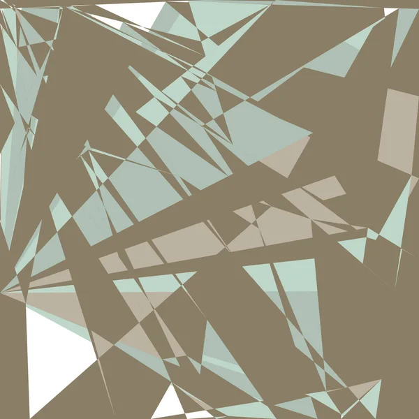 Geometric Abstraction Generative Art Background Art Illustration — ストックベクタ