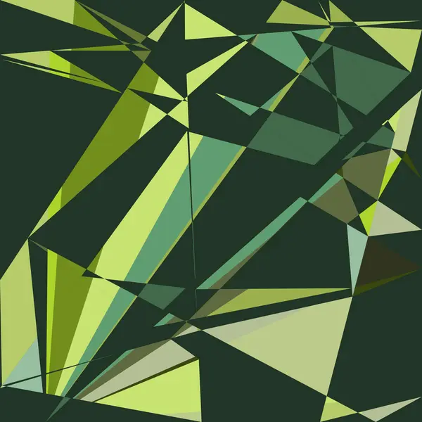 Geometrische Abstraktion Generative Kunst Hintergrund Kunst Illustration — Stockvektor