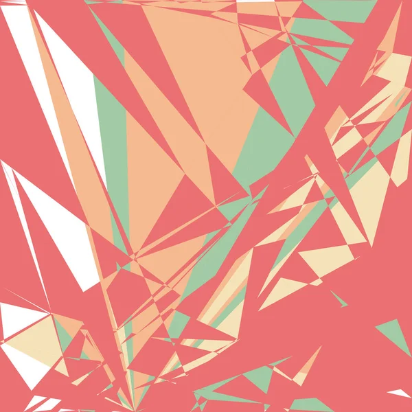 Geometrik soyutlama üretken sanat arkaplan çizimi