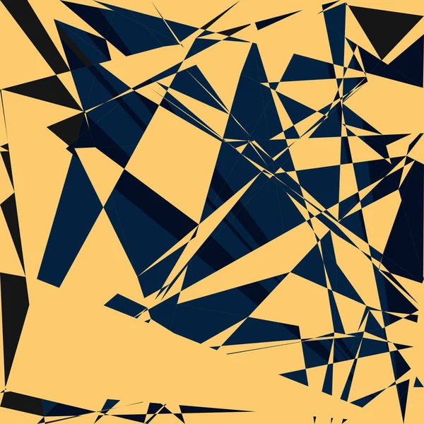 Geometrik soyutlama üretken sanat arkaplan çizimi