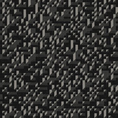 Edward Zajec 'in 1971' deki Il Cubo 'sunun uygulanması. Esasen 8 taştan oluşan bir Truchet fayans seti ve yerleştirme sanatı illüstrasyonu için kurallar