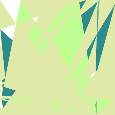 Geometrik soyutlama üretken sanat arkaplan çizimi