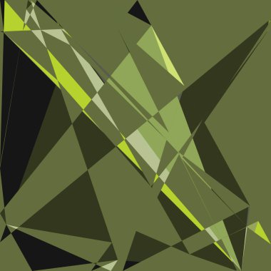 Geometrik soyutlama üretken sanat arkaplan çizimi