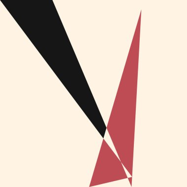 Geometrik soyutlama üretken sanat arkaplan çizimi